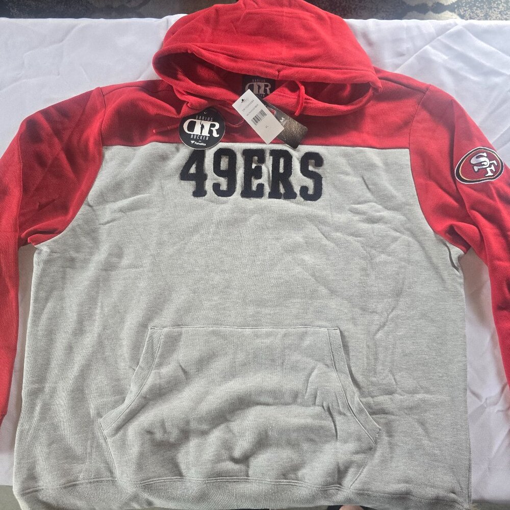 Darius Rucker Collection NFL San Francisco 49ers Hoodie-XL(JJ)